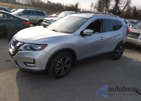 2019 Nissan Rogue Sv из США, поврежденный, VIN 5N1AT2MT7KC834503